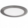 LED Downlight Slimline Circular 170mm 12W 860lm 50000H Acetinado de Níquel Branco Quente - GL-CL-R12N-WW - 8435402550853