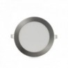 LED Downlight Slimline Circular 170mm 12W 860lm 50000H Acetinado de Níquel Branco Quente - GL-CL-R12N-WW - 8435402550853