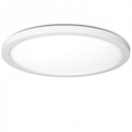 LED Downlight Moldura Fina 12W 840lm 30000H Branco - TH-101-R-12-W - 8435402570219