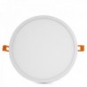 LED Downlight Moldura Fina 24W 1800lm 30000H Branco Quente - TH-101-R-24-WW - 8435402570271