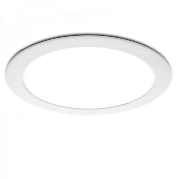 Downlight Slimline 220mm 20W 1600lm 30000H Circular Branco Frio - GG-PL-20W-220-CW - 8435402589259