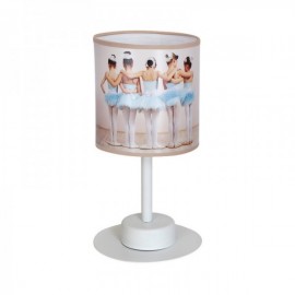 Candeeiro de Mesa Ballerina 1x E27  Metal + PVC Sem Lâmpada - MLP-4314 - 8445152036408