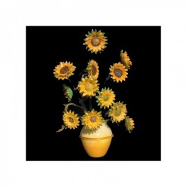 Candeeiro de Mesa Vidro Murano Feito à Mão Girasoli 2 x G9 Sem Lâmpada - VAB-LAM-12 - 8445152052088