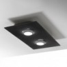 Luminária de Teto LED Pois Regulável 12,9W 1540Lm IP44 Branco Branco Frio - ELE-02002-W-CW - 8445152075452