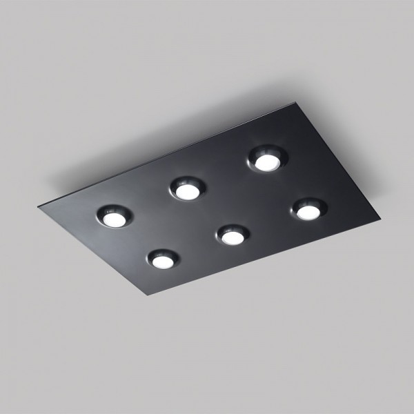 Luminária de Teto LED Pois Regulável 37,8W 4620Lm IP44 Vermelho Branco Frio - ELE-02006-R-CW - 8445152076053