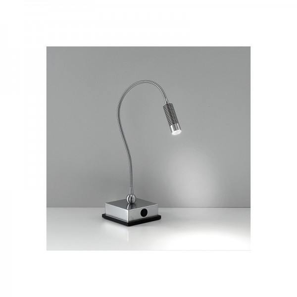 Candeeiro de Mesa LED Read Me 3,15W 342Lm IP20 Aço Branco Quente - ELE-02401-S-WW - 8445152067211