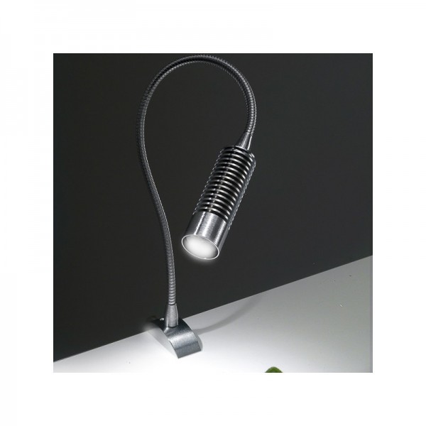 Candeeiro de Mesa LED Read Me 3,15W 342Lm IP20 Aço Branco Quente - ELE-02404-S-WW - 8445152067334