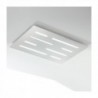 Luminária de Teto LED Aura Regulável 44,5W 6200Lm IP44 Branco Branco Frio - ELE-02905-W-CW - 8445152074820