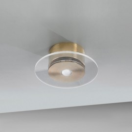 Luminária de Teto LED Air Regulável 6,3W 800Lm IP44 Aço Branco Quente - ELE-03405_AC-WW - 8445152074196