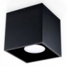 Luminária de Teto QUAD Preto IP20 1x GU10 Sem Lâmpada - SOL-SL.0022 - 8445152081255