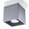 Luminária de Teto QUAD Cinzento IP20 1x GU10 Sem Lâmpada - SOL-SL.0024 - 8445152081217