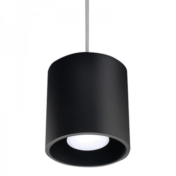 Luminária Suspensa ORBIS Preto IP20 Cabo Ajustável 1x GU10 Sem Lâmpada - SOL-SL.0051 - 8445152079160