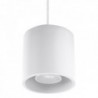 Luminária Suspensa ORBIS Branco IP20 Cabo Ajustável 1x GU10 Sem Lâmpada - SOL-SL.0053 - 8445152079146