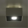 Luminária de Teto MONO Branco/Preto IP20 1x GU10 Sem Lâmpada - SOL-SL.0066 - 8445152080609