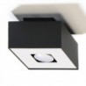 Luminária de Teto MONO Preto/Branco IP20 1x GU10 Sem Lâmpada - SOL-SL.0070 - 8445152080647