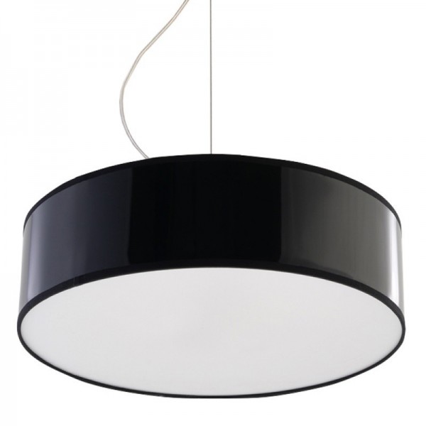 Luminária Suspensa Areia Preto IP20 Cabo Ajustável 2x E27 Sem Lâmpada - SOL-SL.0115 - 8445152077913