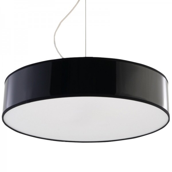 Luminária Suspensa Areia Preto IP20 Cabo Ajustável 3x E27 Sem Lâmpada - SOL-SL.0118 - 8445152077920