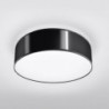 Luminária de Teto Areia Preto IP20 2x E27 Sem Lâmpada - SOL-SL.0121 - 8445152079757