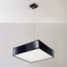 Luminária Suspensa HORUS Preto IP20 Cabo Ajustável 2x E27 Sem Lâmpada - SOL-SL.0130 - 8445152078729