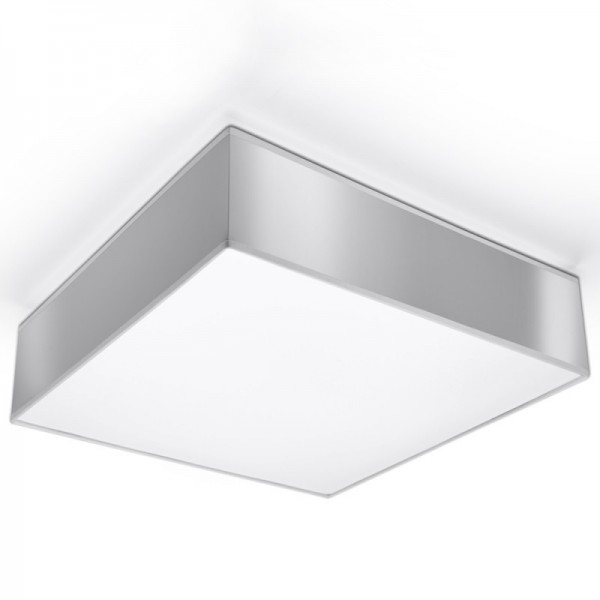 Luminária de Teto HORUS Prata IP20 2x E27 Sem Lâmpada - SOL-SL.0137 - 8445152080210