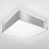 Luminária de Teto HORUS Prata IP20 2x E27 Sem Lâmpada - SOL-SL.0137 - 8445152080210