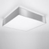 Luminária de Teto HORUS Prata IP20 3x E27 Sem Lâmpada - SOL-SL.0140 - 8445152080227