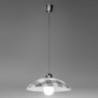 Luminária Suspensa Têxtil Branco/Cinzento IP20 Cabo Ajustável 1x E27 Sem Lâmpada - SOL-SL.0168 - 8445152079467