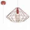 Luminária Suspensa UMBERTO Cobre IP20 Cabo Ajustável 1x E27 Sem Lâmpada - SOL-SL.0292 - 8445152079573