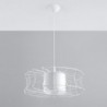 Luminária Suspensa SALERNO Branco IP20 Cabo Ajustável 1x E27 Sem Lâmpada - SOL-SL.0299 - 8445152079399