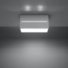 Luminária de Teto LOBO Branco IP20 2x GU10 Sem Lâmpada - SOL-SL.0383 - 8445152080371