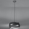 Luminária Suspensa MOBIUS Cinzento IP20 Cabo Ajustável 1x E27 Sem Lâmpada - SOL-SL.0414 - 8445152079108