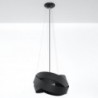 Luminária Suspensa MOBIUS Preto IP20 Cabo Ajustável 1x E27 Sem Lâmpada - SOL-SL.0415 - 8445152079115