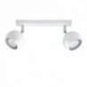 Luminária de Teto OCULARE Branco IP20 Abajur Orientável 2x GU10 Sem Lâmpada - SOL-SL.0438 - 8445152080708