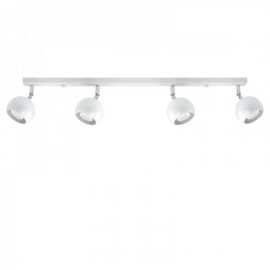 Luminária de Teto OCULARE Branco IP20 Abajur Orientável 4x GU10 Sem Lâmpada - SOL-SL.0441 - 8445152080739