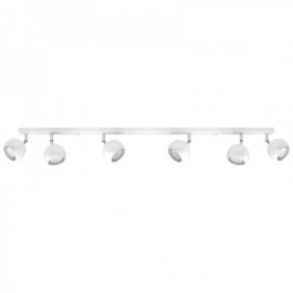 Luminária de Teto OCULARE Branco IP20 Abajur Orientável 6x GU10 Sem Lâmpada - SOL-SL.0442 - 8445152080746