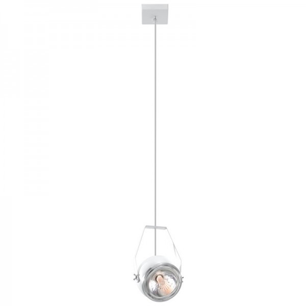 Luminária Suspensa UDITO Branco IP20 Abajur Orientável 1x G9 Sem Lâmpada - SOL-SL.0502 - 8445152079498