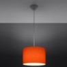 Luminária Suspensa Vermelho MultiColoured IP20 Cabo Ajustável 1x E27 Sem Lâmpada - SOL-SL.0554 - 8445152079375