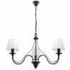 Luminária Suspensa MINERWA ABAZUR Preto IP20 3x E14 Sem Lâmpada - SOL-SL.0562 - 8445152079009