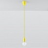 Luminária Suspensa DIEGO Amarelo IP20 Cabo Ajustável 1x E27 Sem Lâmpada - SOL-SL.0578 - 8445152078262