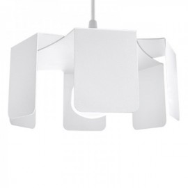 Luminária Suspensa Tulipa Branco IP20 1x E27 Sem Lâmpada - SOL-SL.0666 - 8445152079474