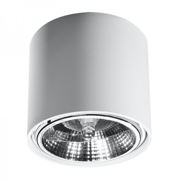 Luminária de Teto TIUBE Branco IP20 1x GU10 Sem Lâmpada - SOL-SL.0695 - 8445152081682