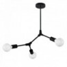 Luminária de Teto PLATO Preto IP20 3x E27 Sem Lâmpada - SOL-SL.0708 - 8445152081149